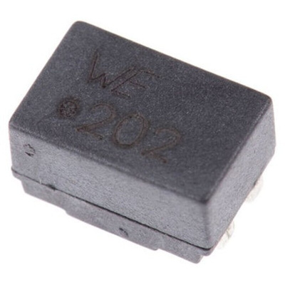 Wurth Elektronik 2 x 2 mH 600 mA Common mode filter 2 x 0.42Ω 80V