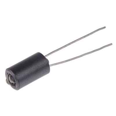 Wurth Elektronik Ferrite Bead, 6 (Dia.) x 10mm (Axial), 750Ω impedance at 25 MHz, 950Ω impedance at 100 MHz