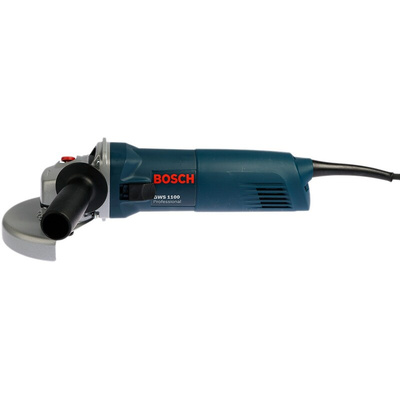 0601822400 | Bosch GWS 1100 + SDS 125mm Corded Angle Grinder, Euro Plug