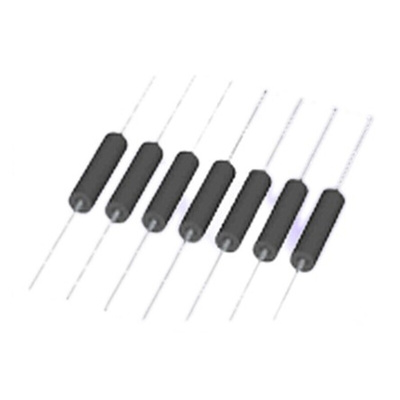 Laird Ferrite Bead (Ferrite Bead on Wire), 6 (Dia.) x 10mm (Axial), 538Ω impedance at 25 MHz, 835Ω impedance at 100
