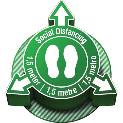 Brady Vinyl Social Distancing Social Distance Sign