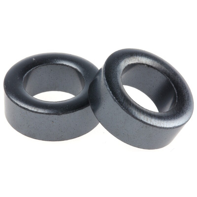 Fair-Rite Ferrite Ring Toroid Core, For: Inductive Component, 16 (Dia.) x 6.35mm