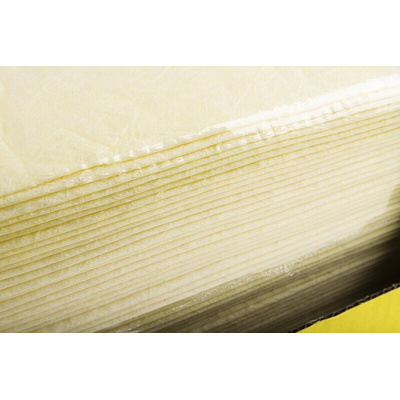 3M Sheet Spill Absorbent for Chemical Use, 50 L Capacity, 50 per Pack