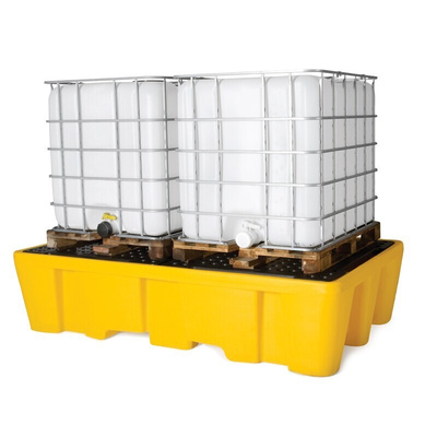 Lubetech Polyethylene Spill Pallet, 1100L Capacity