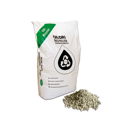 Lubetech Granules Spill Absorbent for Chemical Use, 20 L Capacity