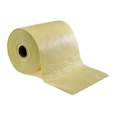 RS PRO Roll Spill Absorbent for Chemical Use, 50 L Capacity, 1 per Pack
