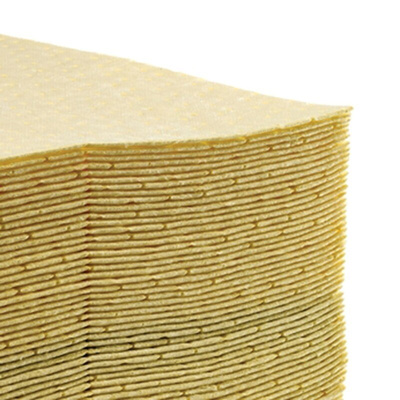 Ecospill Ltd Pad Spill Absorbent for Chemical Use, 120 L Capacity, 100 per Pack
