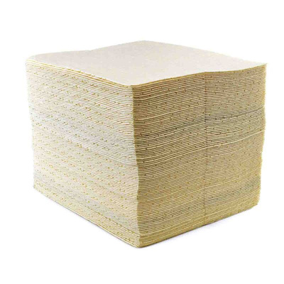 Ecospill Ltd Pad Spill Absorbent for Chemical Use, 120 L Capacity, 100 per Pack