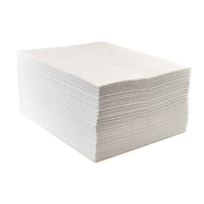 Ecospill Ltd Pad Spill Absorbent for Oil Use, 80 L Capacity, 100 per Pack