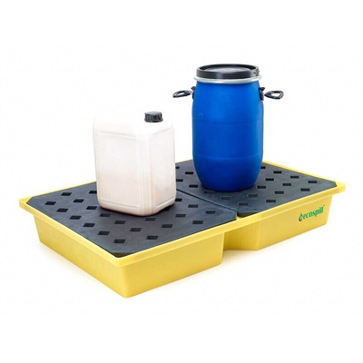 Ecospill Ltd Polyethylene Spill Tray, 100 (Sump)L Capacity