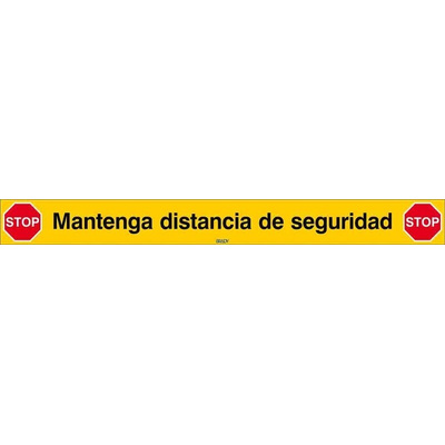 Safety Poster, PP, Spanish, 80 mm, 800mm