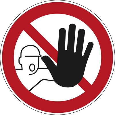Safety Poster 350 mm, 350mm