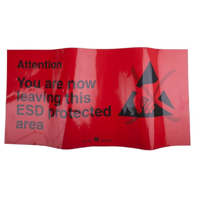 Safety Poster, Vinyl, English, 300 mm, 600mm