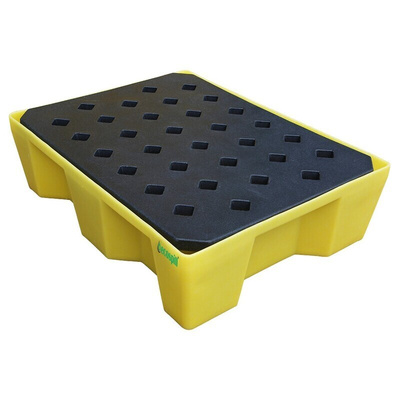 Ecospill Ltd Spill Tray with Grate for Chemical, 66L Capacity