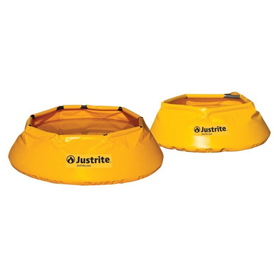 Justrite PVC Spill Berm for Spill Response, 76L Capacity