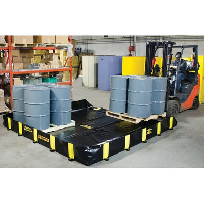 Justrite PVC Spill Containment for Chemical, 662L Capacity