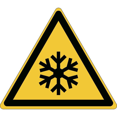 Brady Self-Adhesive General Hazard Hazard Warning Sign