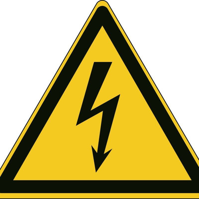 Brady Self-Adhesive Electrical Hazard Warning Sign