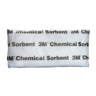 3M Pillow Spill Absorbent for Chemical Use, 32 L Capacity, 16 per Pack
