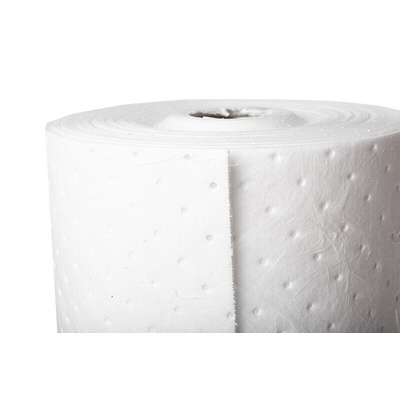 RS PRO Roll Spill Absorbent for Oil Use, 180 L Capacity, 1 per Pack