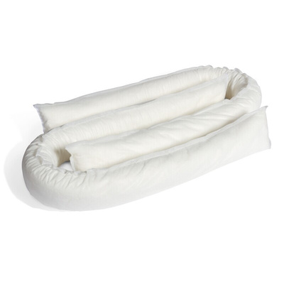 Lubetech Sock Spill Absorbent for Oil Use, 40 L Capacity, 10 per Pack