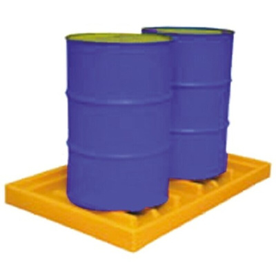 RS PRO 2 Drum Tray for Industrial Storage