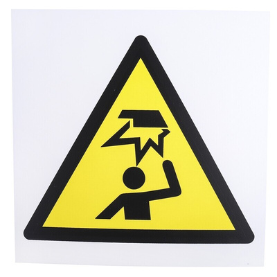 RS PRO Area Hazard Hazard Warning Sign