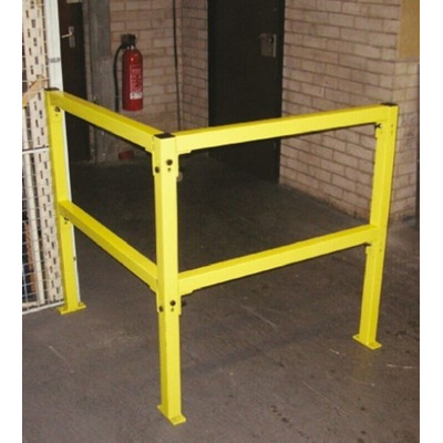 RS PRO Yellow Steel Safety Railing