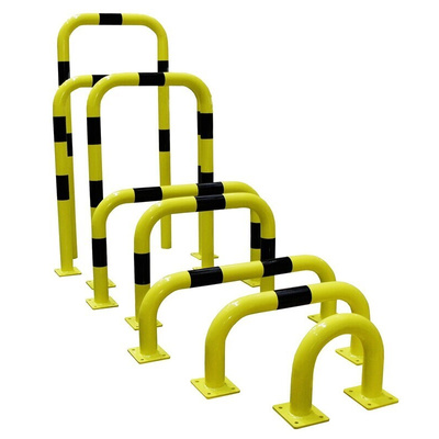 RS PRO Yellow Steel Protection Barrier