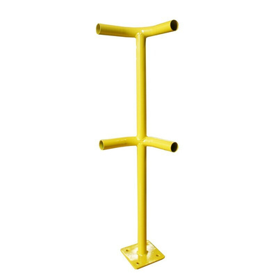 RS PRO Yellow Steel Protection Barrier