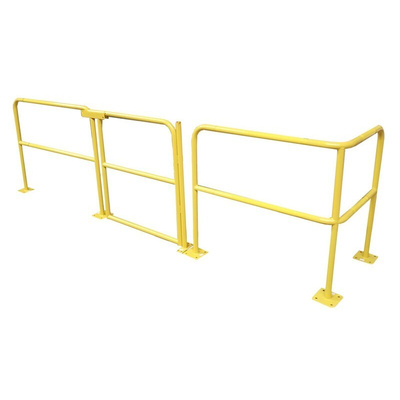 RS PRO Yellow Steel Protection Barrier