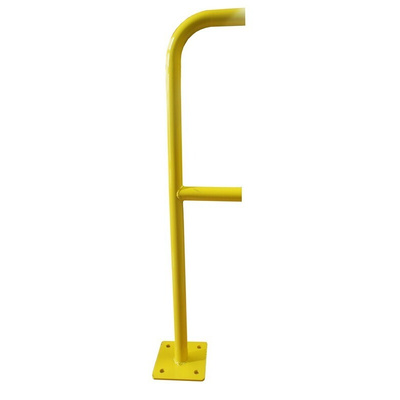 RS PRO Yellow Steel Protection Barrier