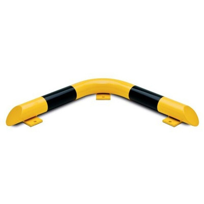 RS PRO Black & Yellow Steel Protection Stop