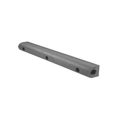 RS PRO Black Impact Protector 1000mm x 100mm