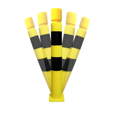 RS PRO Black, Yellow Impact Protector 80mm 150mm