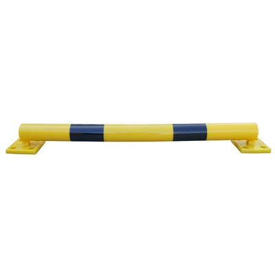 RS PRO Black, Yellow Impact Protector 1200mm x 80mm 150mm
