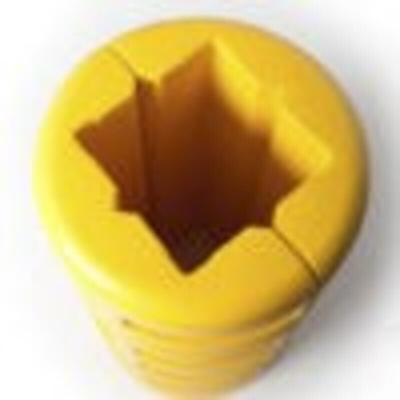 Addgards Black, Yellow Impact Protector 1000mm x 600mm