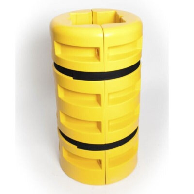 Addgards Black, Yellow Impact Protector 1000mm x 600mm