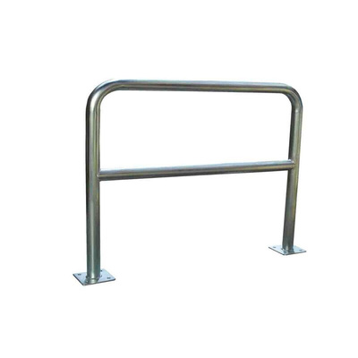 RS PRO Grey Galvanised Steel Protection Barrier
