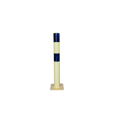 RS PRO Black & Yellow Steel Post