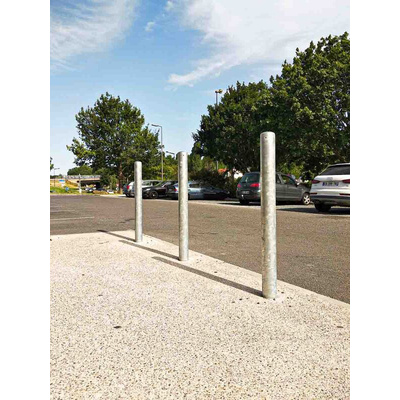 RS PRO Black & Yellow Steel Post