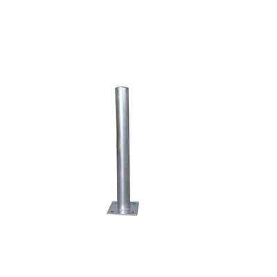 RS PRO Chrome Galvanised Steel Post