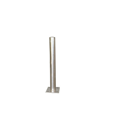 RS PRO Chrome Galvanised Steel Post
