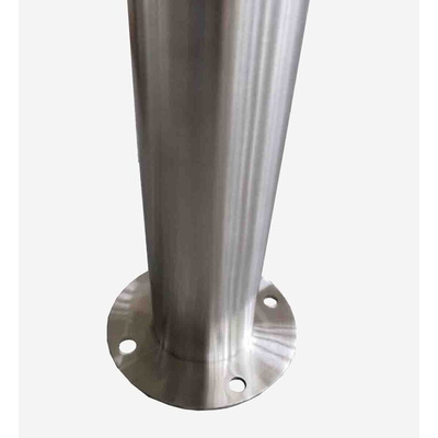 RS PRO Grey Stainless Steel Post