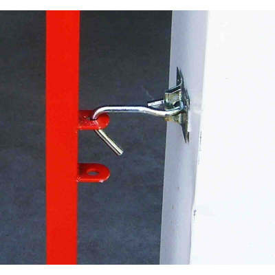 RS PRO Red Steel Barrier Hook