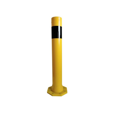 RS PRO Black, Yellow Shape Memory Protective Post 1000mm x 140mm 140mm