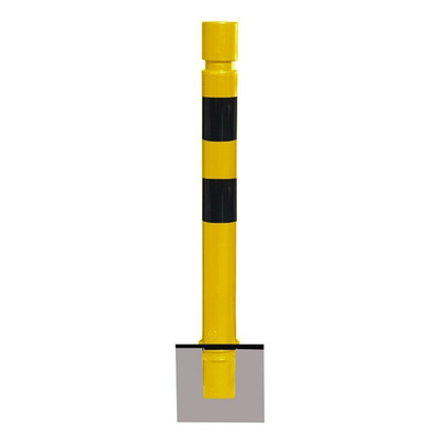 RS PRO Black, Yellow Shape Memory Industrial Post 100mm 100mm