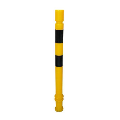 RS PRO Black, Yellow Shape Memory Industrial Post 100mm 100mm