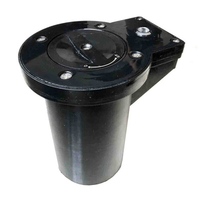 RS PRO Black Base To Embed 210mm x 80mm 170mm