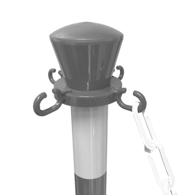 RS PRO Black & Yellow ABS Chain Barrier